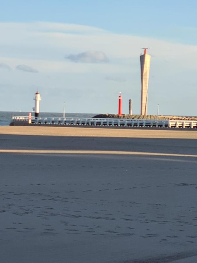 Frontaal Gelijkvloers Seaview 80M² 2 Slp Apartment Ostend Luaran gambar