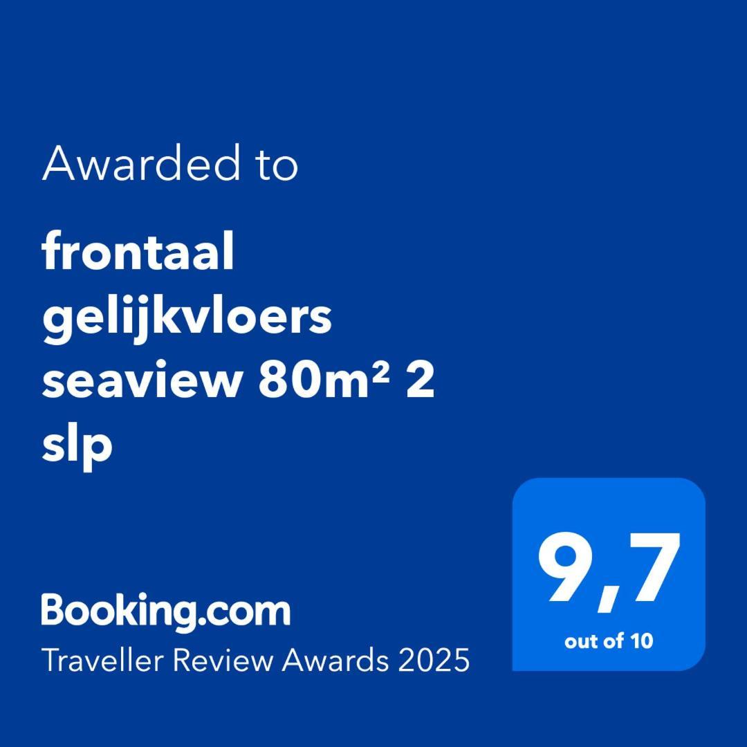 Frontaal Gelijkvloers Seaview 80M² 2 Slp Apartment Ostend Luaran gambar